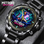 Metroid Ravenous Black Stainless Steel Watch – GNE8658