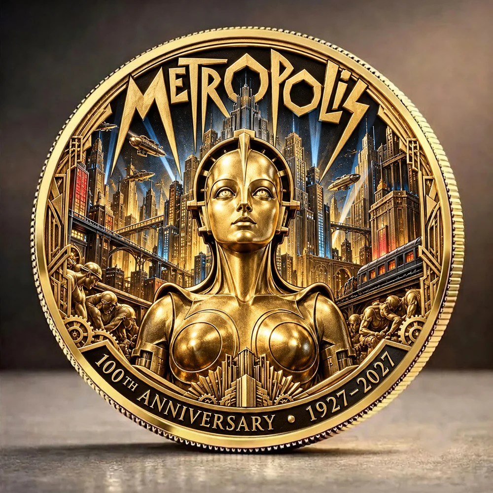 Metropolis 100th Anniversary Commemorative Coin – GNE8869