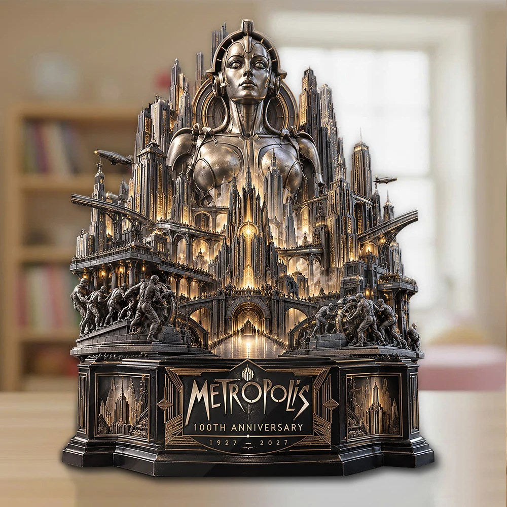 Metropolis 100th Anniversary Custom Shape Acrylic Plaque – GNE8956