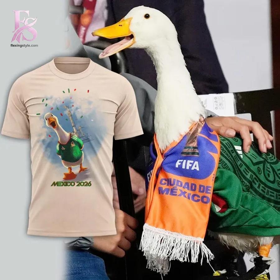 Mexico 2026 Merlin The Duck T-Shirt