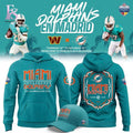 Miami Dolphins 2025 NFL Madrid Game Hoodie