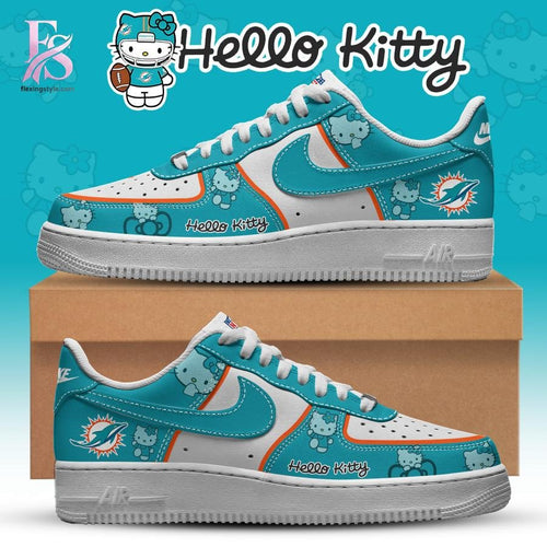 Miami Dolphins Hello Kitty 2026 Nike Air Force 1