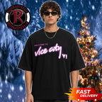 Miami Heat x Duvin Leisure GTA VI Welcome to Vice City VI Unisex T Shirt