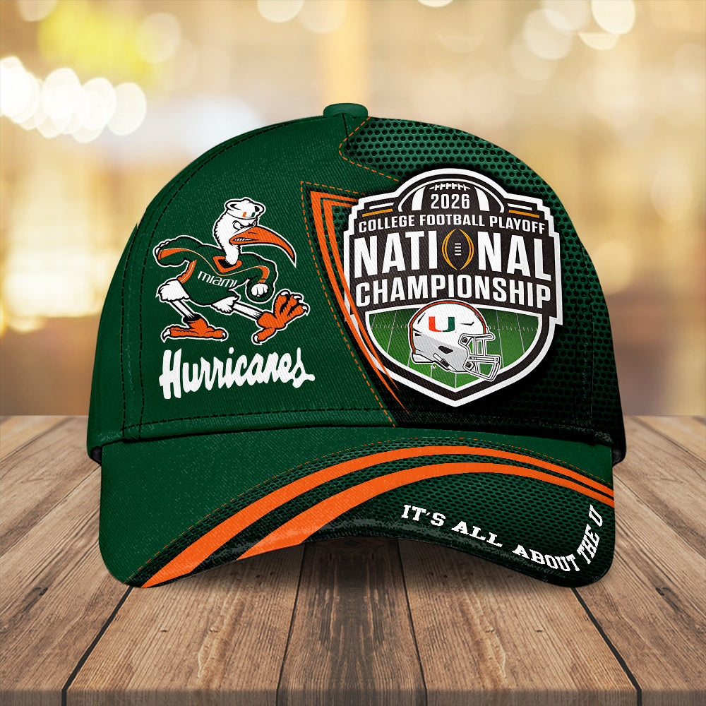 Miami Hurricanes Football Classic Cap – MAITM14450
