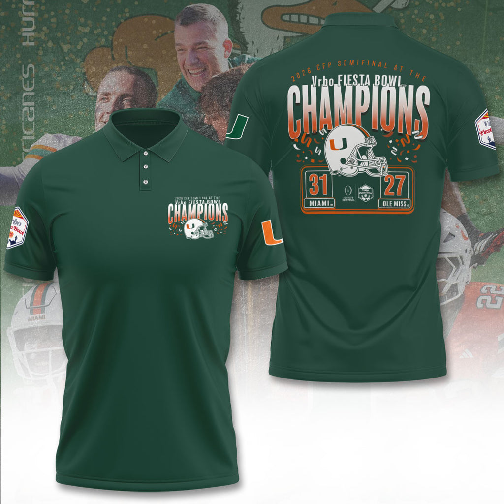 Miami Hurricanes Football 3D Apparel – TANTN20100