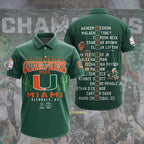Miami Hurricanes Football 3D Apparel – TANTN20103