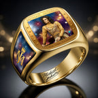 Michael Jackson 3D Engraved Ring – HOATT19232