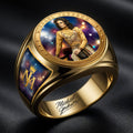 Michael Jackson 3D Engraved Ring – HOATT19232