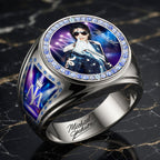 Michael Jackson 3D Engraved Ring – HOATT19284