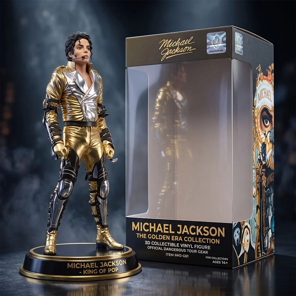 Michael Jackson 3D Collectible Vinyl Figure – TMTHU8672