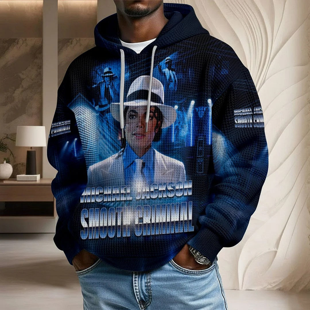 Michael Jackson 3D Unisex Waffle Hoodie – TMTHU9737