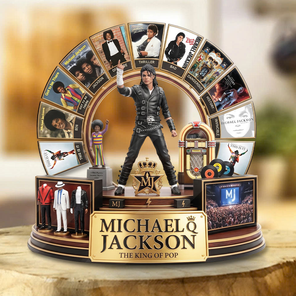 Michael Jackson Custom Shape Acrylic Plaque – TMTHU7001