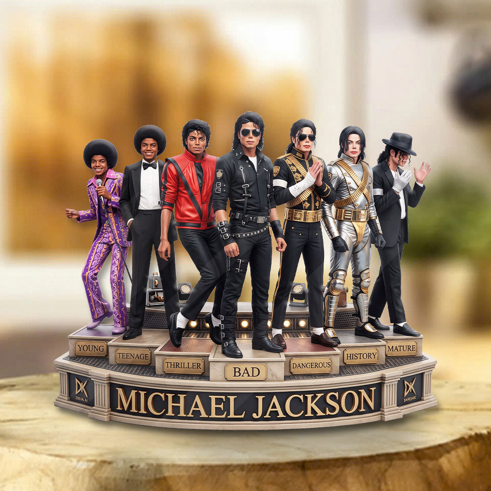 Michael Jackson Custom Shape Acrylic Plaque – TMTHU7109