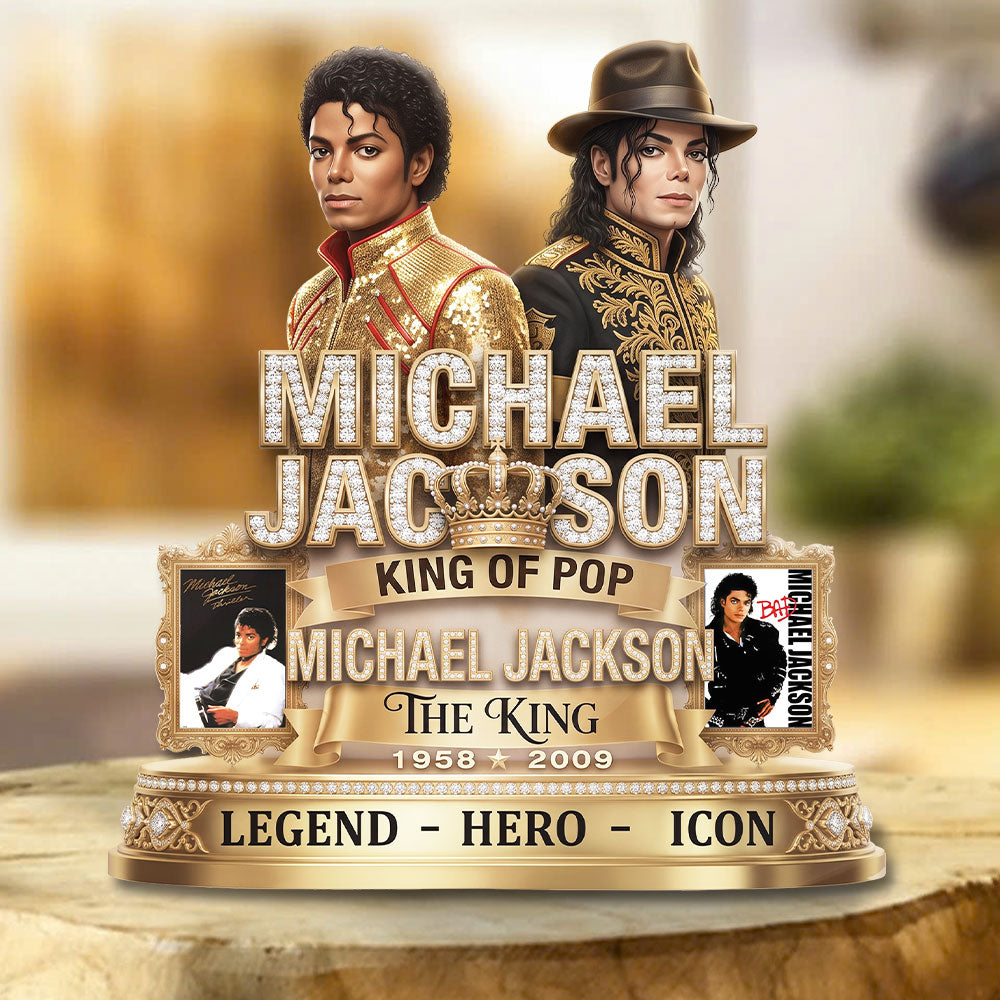 Michael Jackson Custom Shape Acrylic Plaque – TMTHU7681