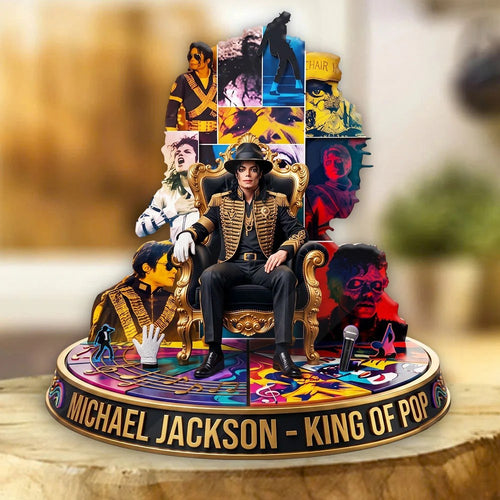 Michael Jackson Custom Shape Acrylic Plaque – TMTHU9082