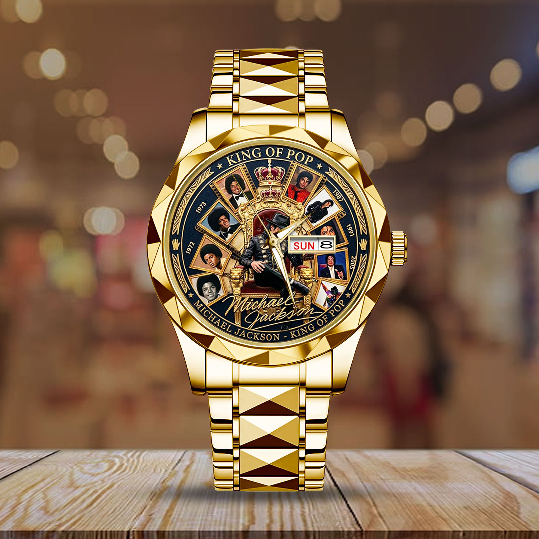 Michael Jackson Alloy Luxury Quartz Watch – TMTHU6122
