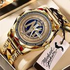 Michael Jackson Alloy Luxury Quartz Watch – TMTHU9403
