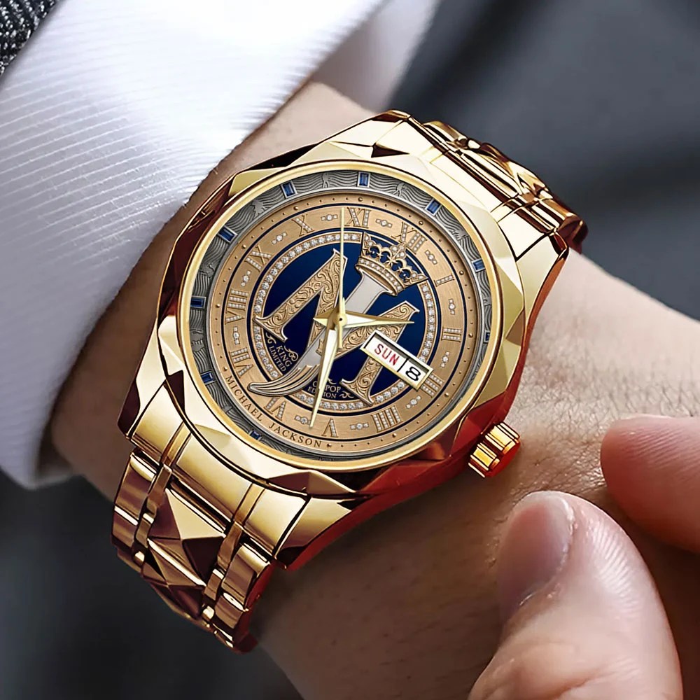 Michael Jackson Alloy Luxury Quartz Watch – TMTHU9403