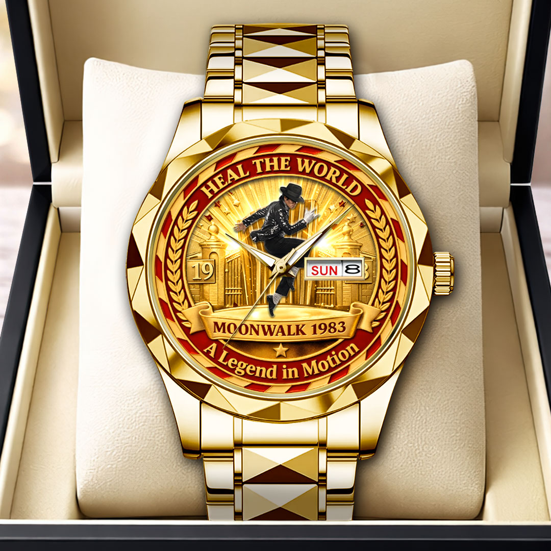 Michael Jackson Alloy Luxury Quartz Watch – HOATT17610
