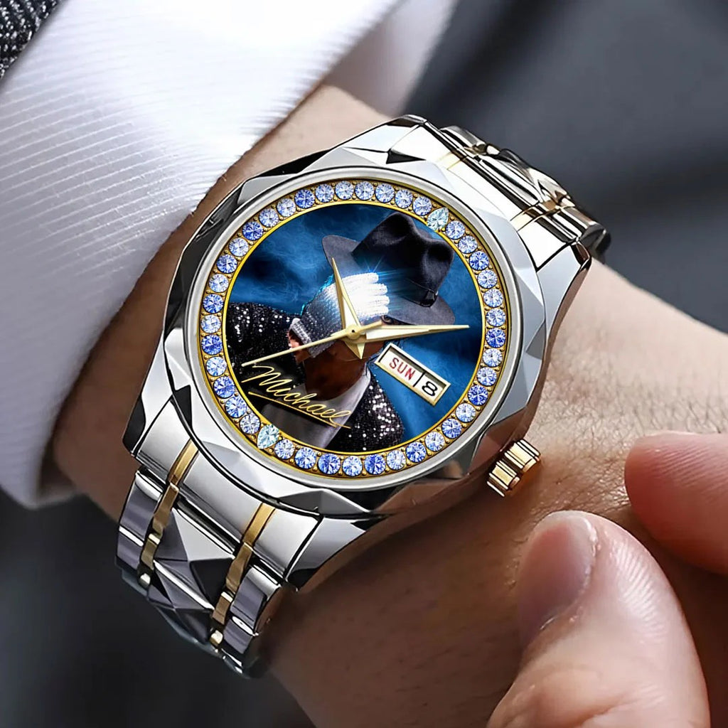 Michael Jackson Alloy Luxury Quartz Watch – HOATT20805
