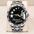 Michael Jackson Alloy Luxury Quartz Watch – TANTN24887