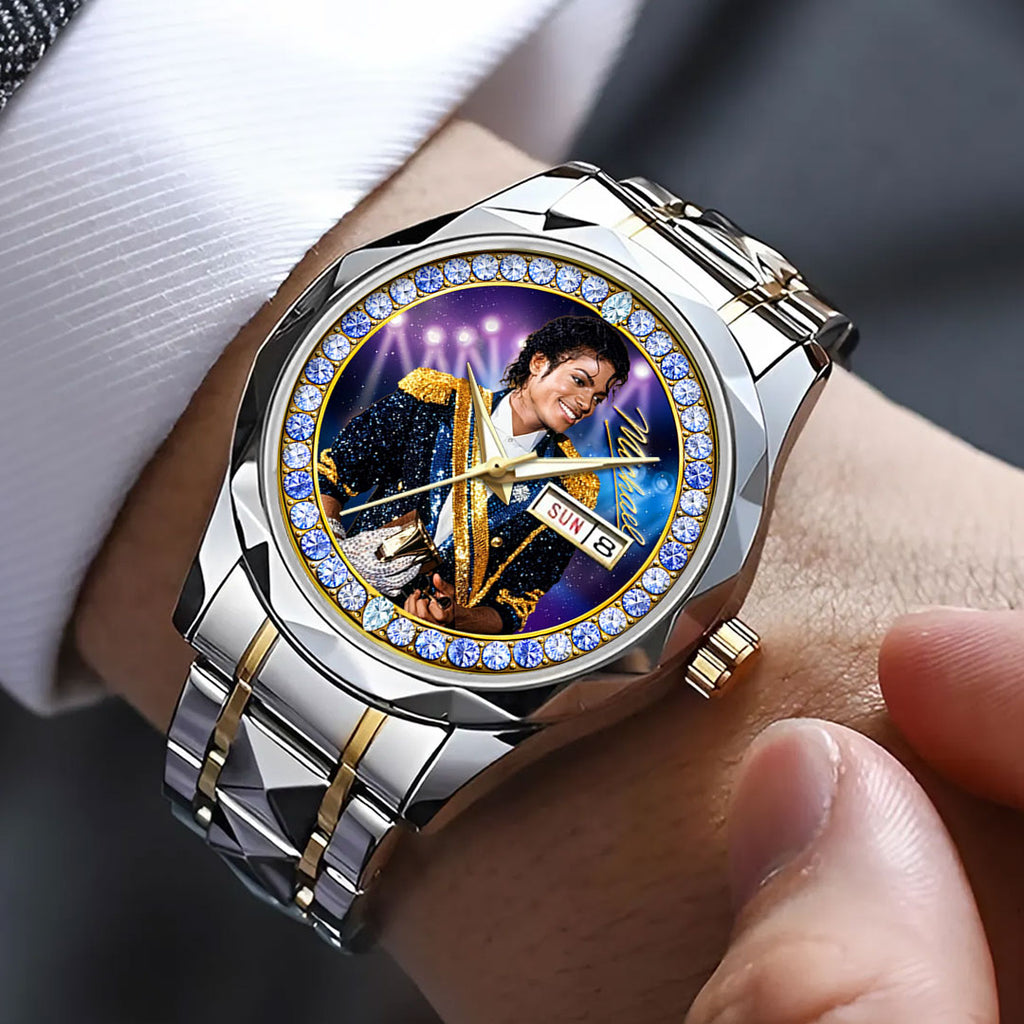 Michael Jackson Alloy Luxury Quartz Watch – HOATT19286