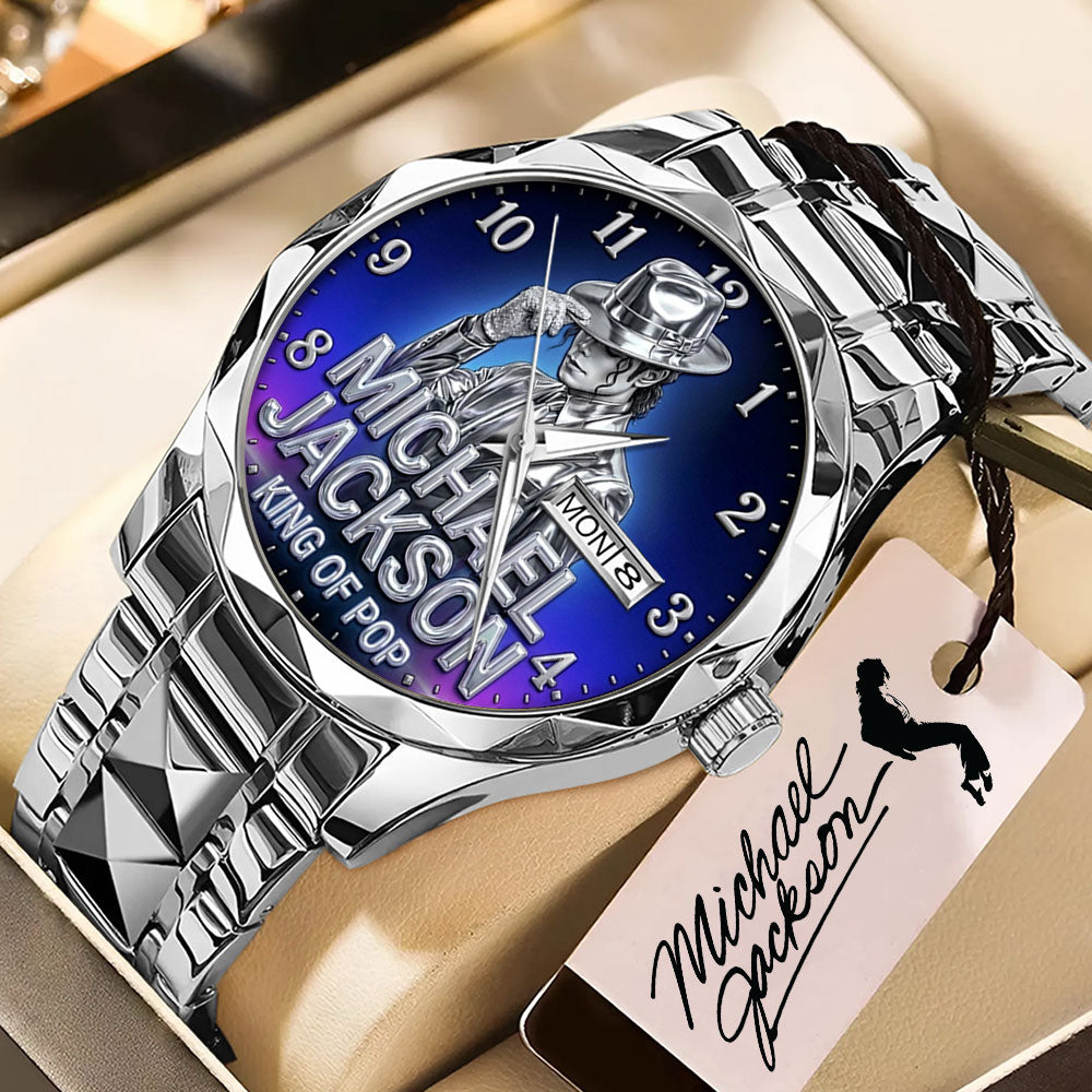 Michael Jackson Alloy Luxury Quartz Watch – TMTHU6855