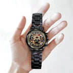 Michael Jackson Black Stainless Steel Watch – TMTHU6123