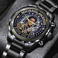 Michael Jackson Black Stainless Steel Watch – TMTHU6260