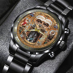 Michael Jackson Black Stainless Steel Watch – TMTHU6500