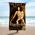 Michael Jackson Rectangle Beach Towel – HOATT19196