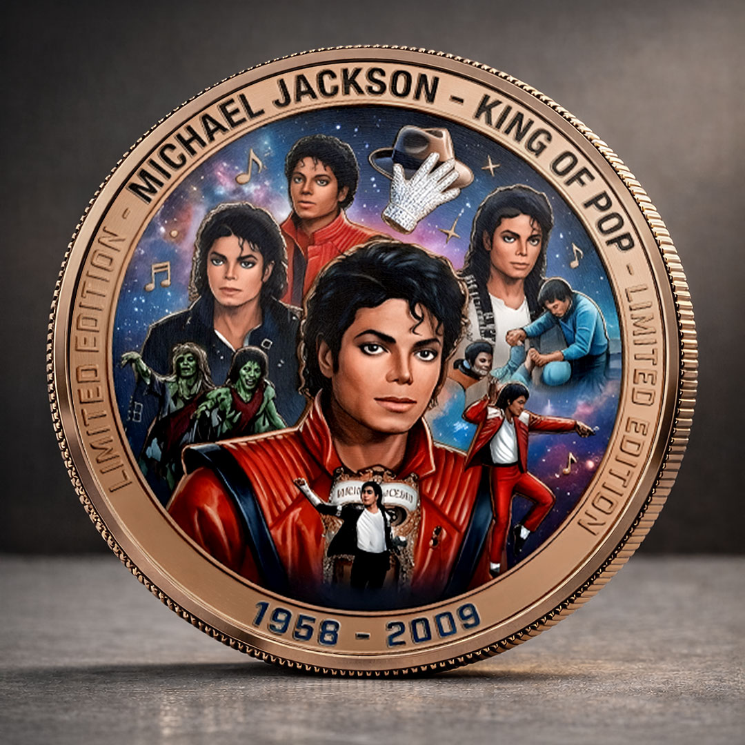 Michael Jackson Commemorative Coin – TMTHU5545