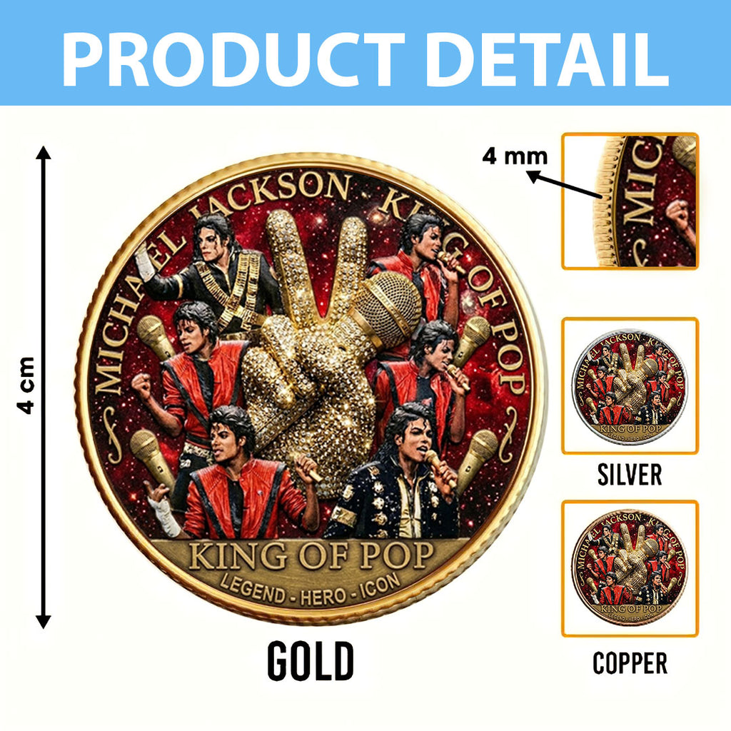 Michael Jackson Commemorative Coin – TMTHU6083
