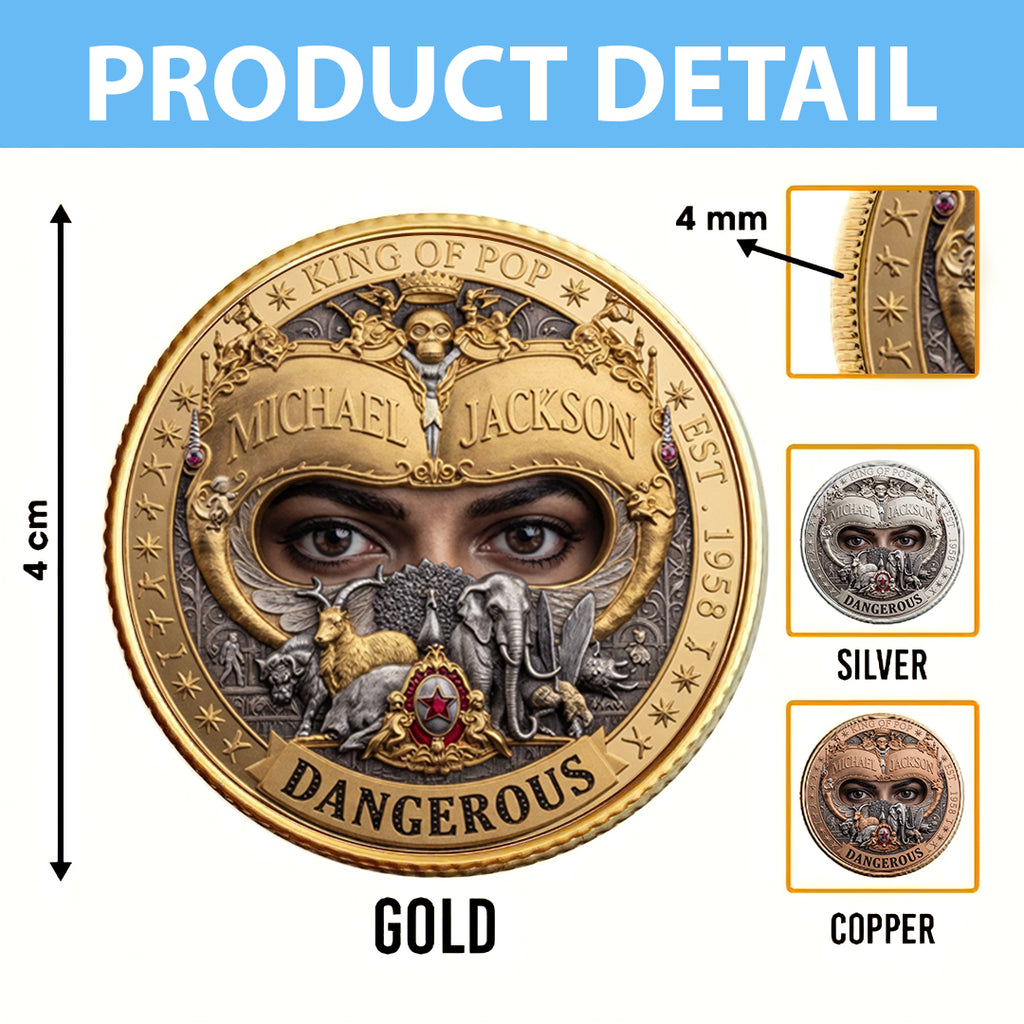 Michael Jackson Commemorative Coin – HOATT17632