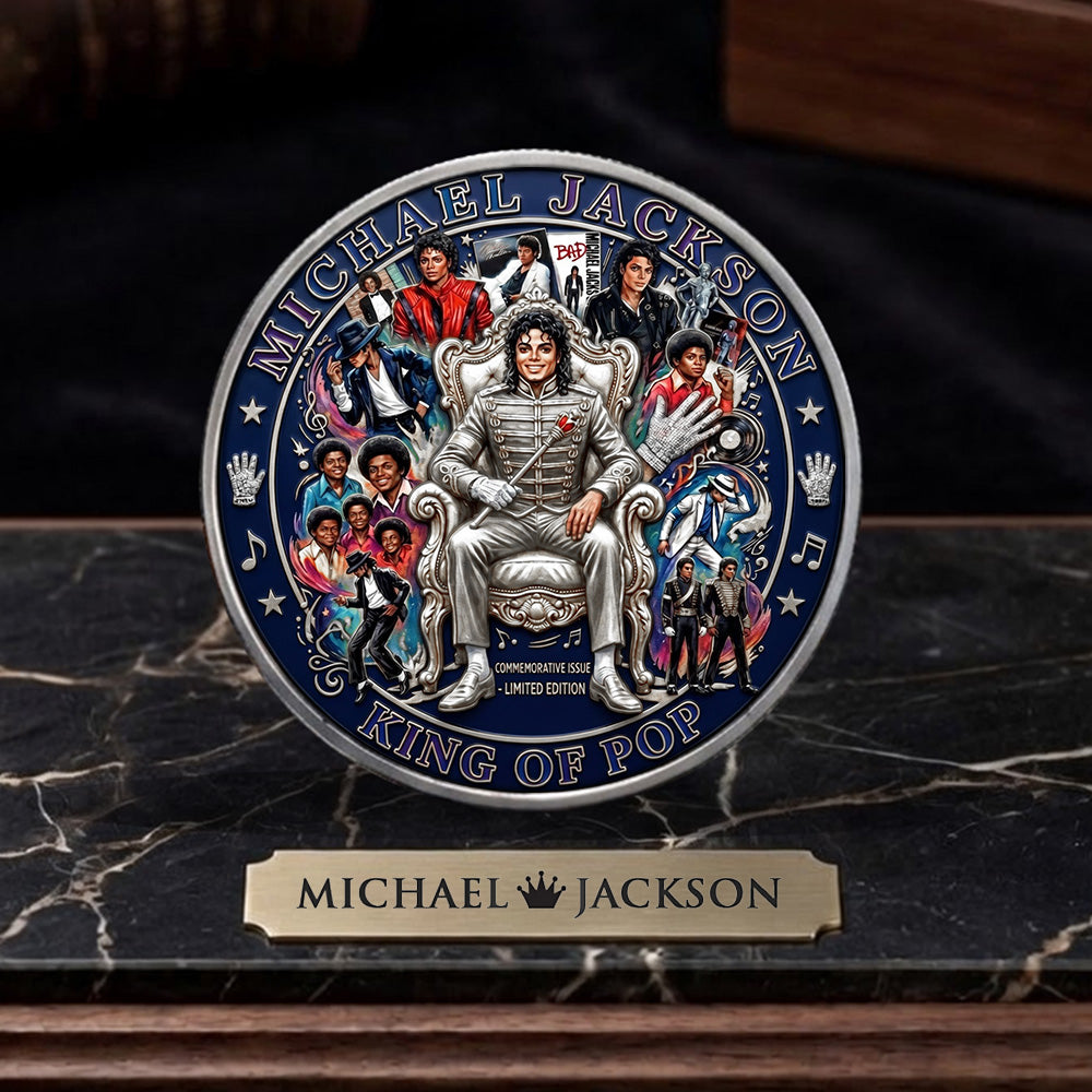 Michael Jackson Commemorative Coin – TMTHU6120