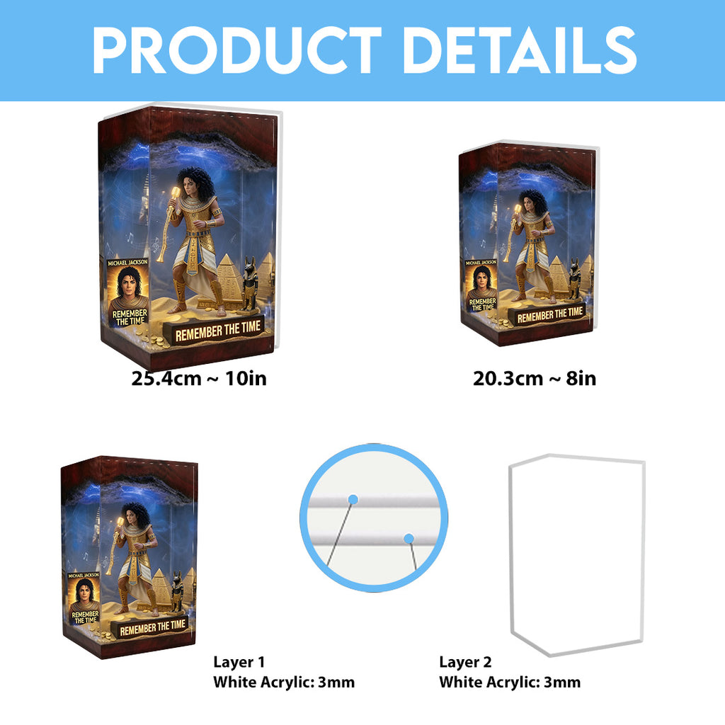Michael Jackson Custom Shape Acrylic Light Box – TANTN24416
