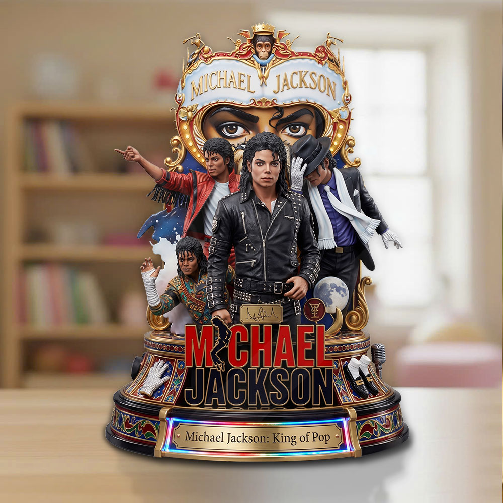 Michael Jackson Custom Shape Acrylic Plaque – TMTHU6448