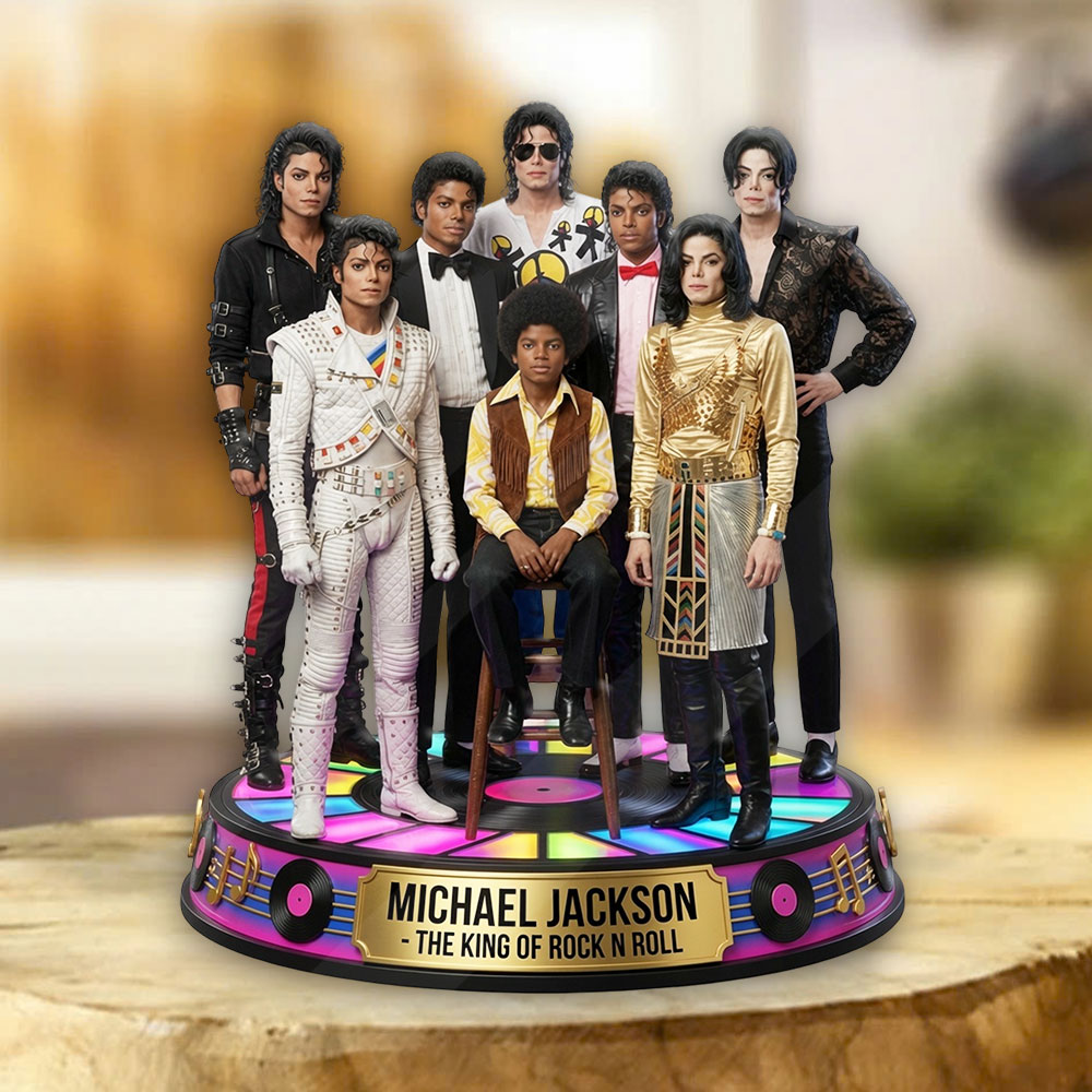Michael Jackson Custom Shape Acrylic Plaque – TMTHU6895