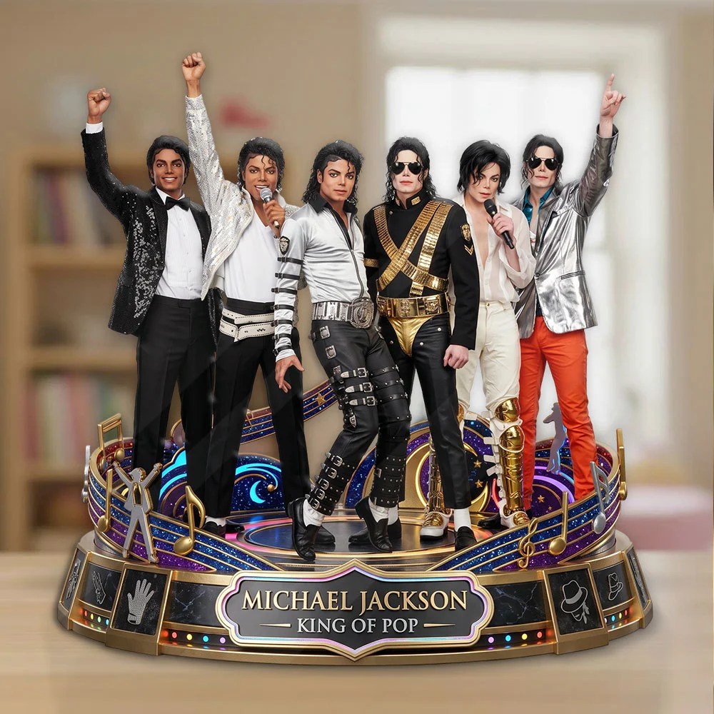 Michael Jackson Custom Shape Acrylic Plaque – TMTHU8842