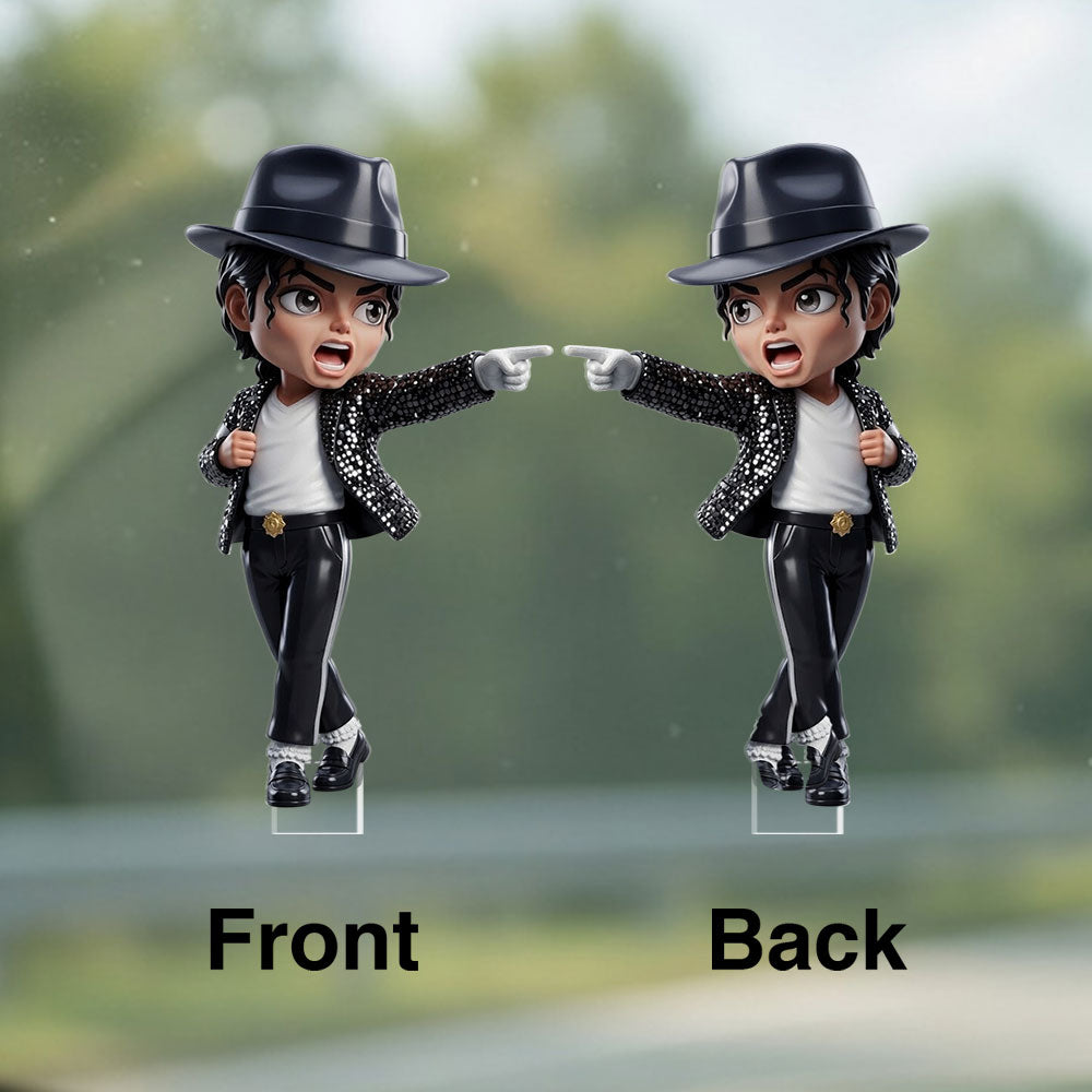 Michael Jackson Custom Shape Spring Acrylic Standee – TMTHU6237