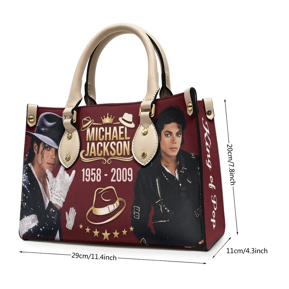 Michael Jackson Leather HandBag – TMTHU9331