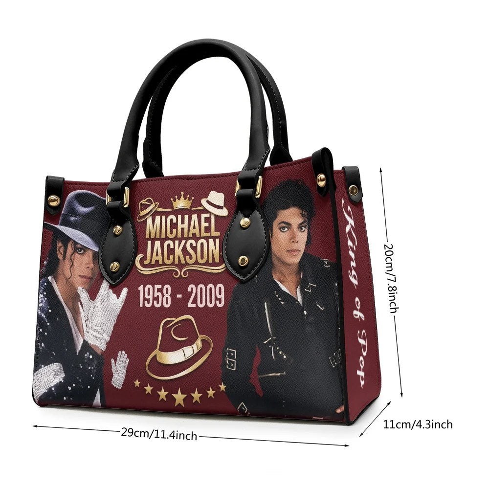 Michael Jackson Leather HandBag – TMTHU9331