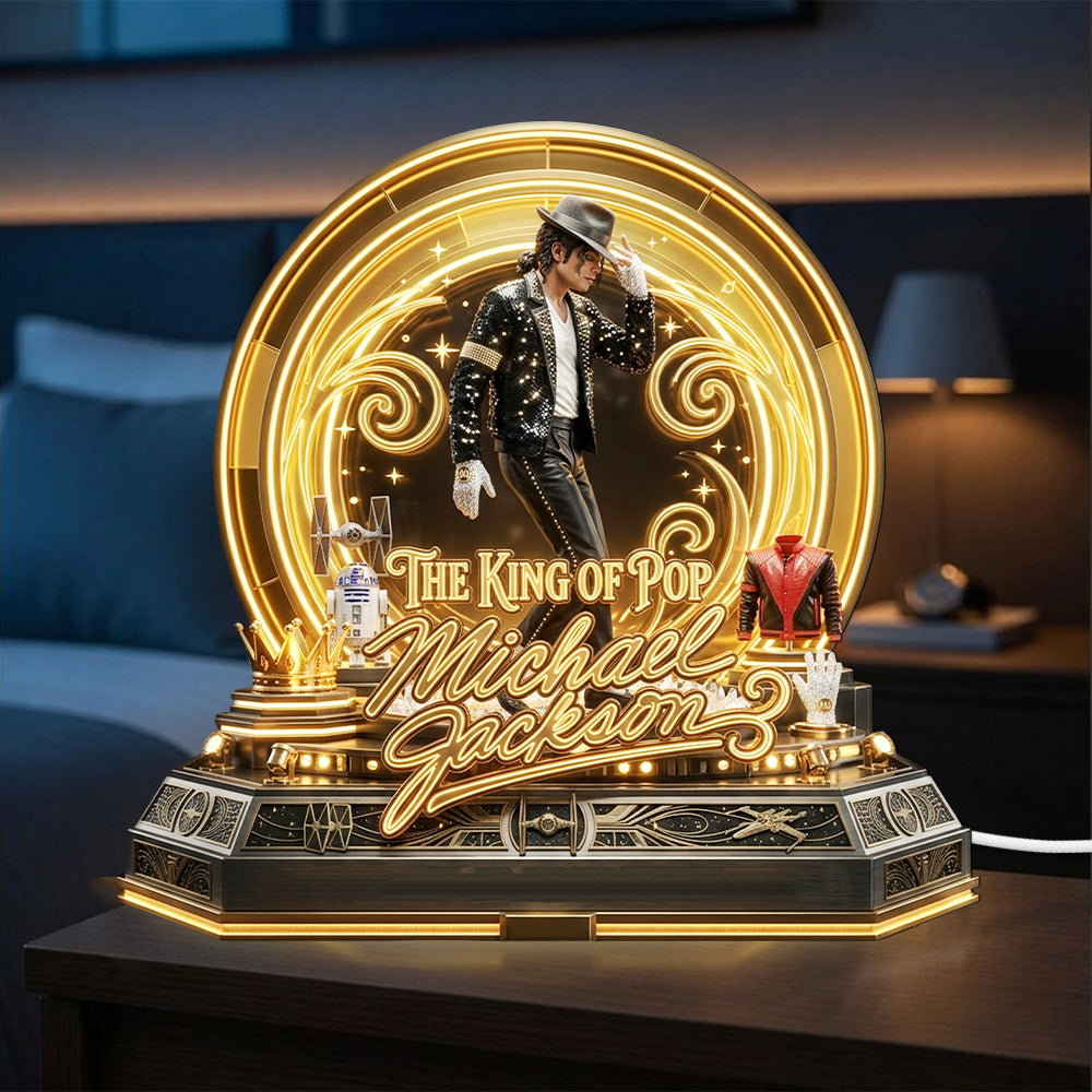 Michael Jackson Custom Shape Acrylic Light Box – TMTHU6788