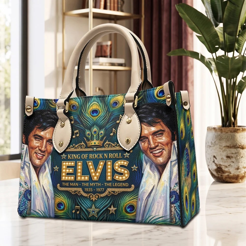 Elvis Presley Leather HandBag – TMTHU9773
