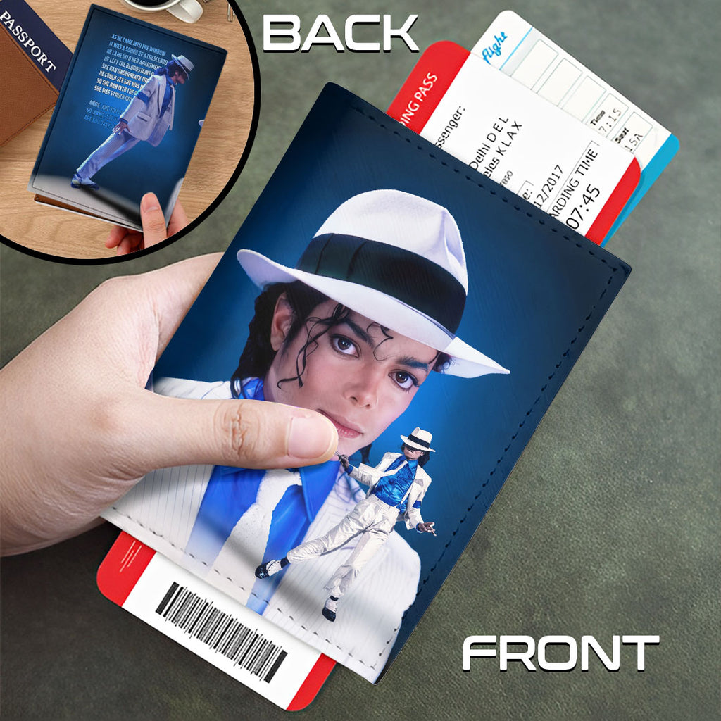 Michael Jackson Leather Passport Cover – HOATT18246