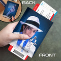 Michael Jackson Leather Passport Cover – HOATT18246