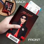 Michael Jackson Leather Passport Cover – HOATT19792
