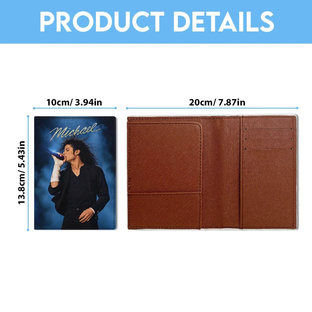 Michael Jackson Leather Passport Cover – HOATT20593