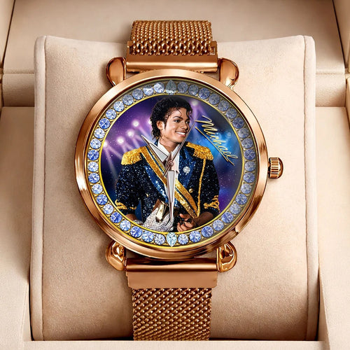 Michael Jackson Mesh Strap Quartz Watch – HOATT20803