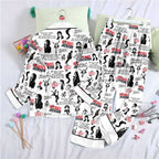 Michael Jackson Satin Pajama Set with Piping – HOATT19950